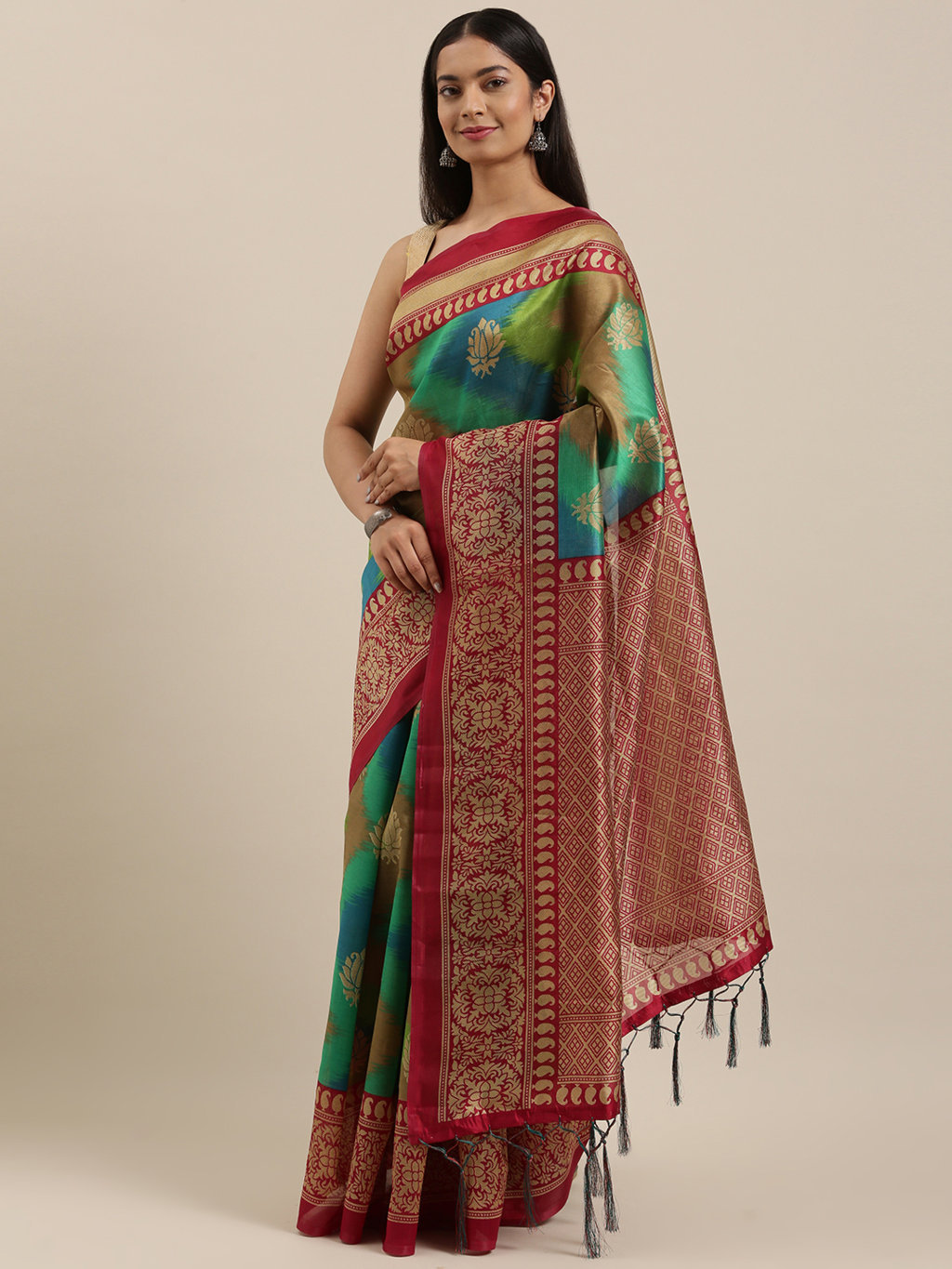 Sangam Presents Ragini Art Silk Sarees