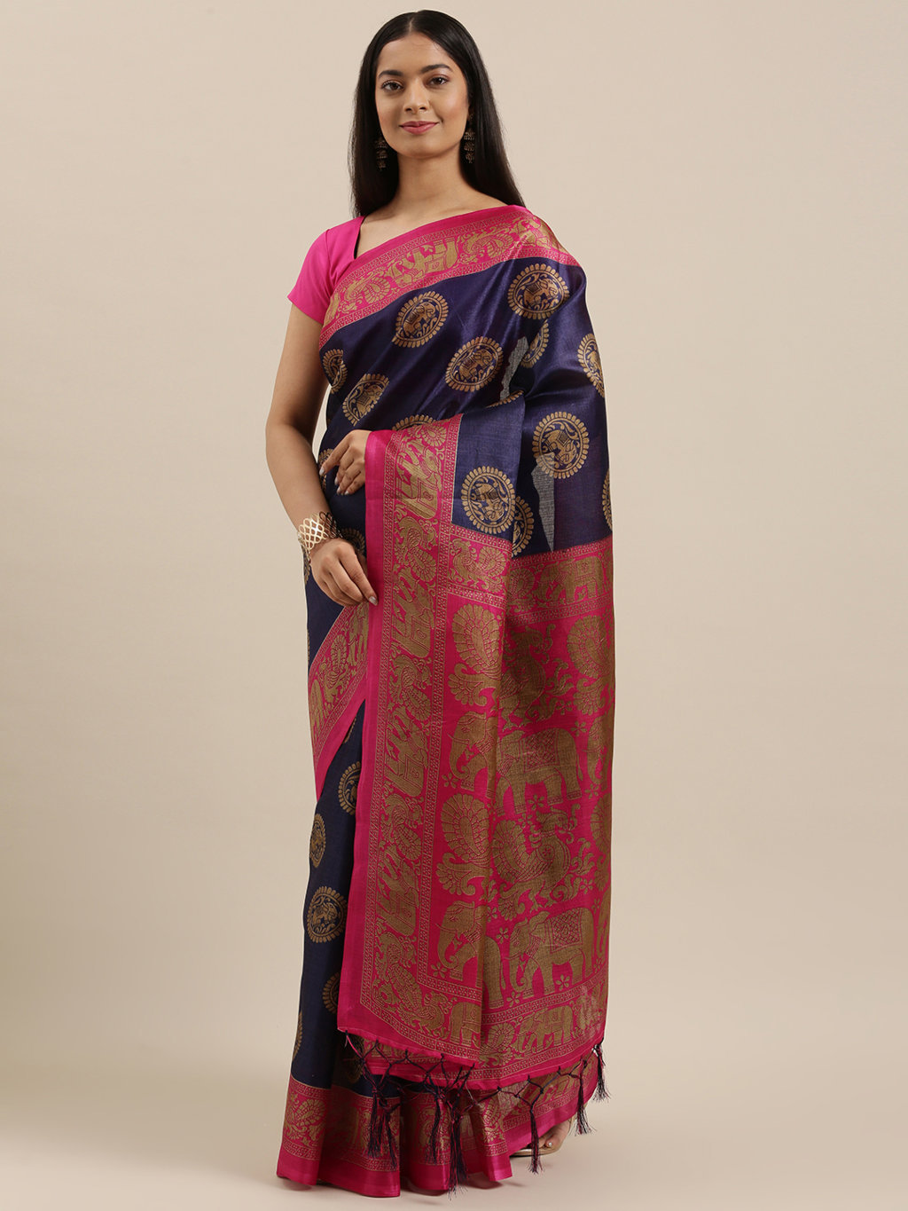 Sangam Presents Ragini Art Silk Sarees