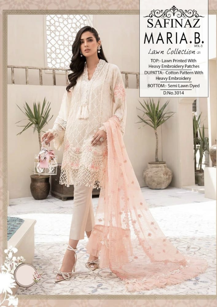 Safinaz Mariya B Vol  3 Pakisatni Salwar Kameez Catalog
