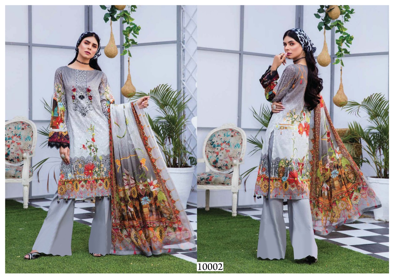 Sana Safinaz Luxury Lawn Collection  Vol 10 Pakistani Salwar Suits Bulk Buy Wholesale Pakistani Salwar Kameez  Catalog