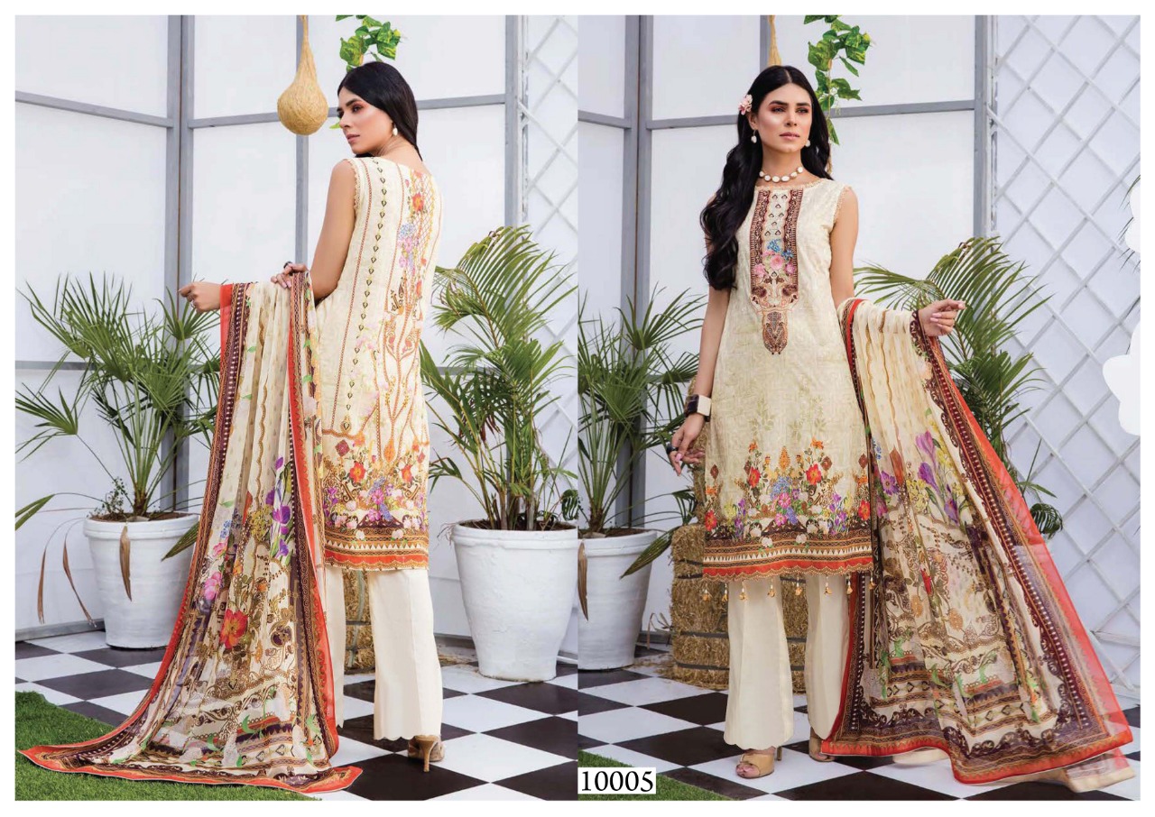 Sana Safinaz Luxury Lawn Collection  Vol 10 Pakistani Salwar Suits Bulk Buy Wholesale Pakistani Salwar Kameez  Catalog
