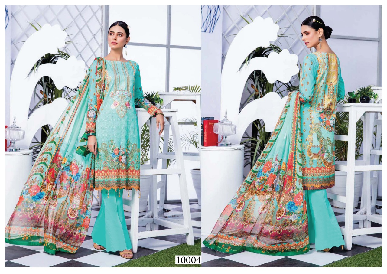 Sana Safinaz Luxury Lawn Collection  Vol 10 Pakistani Salwar Suits Bulk Buy Wholesale Pakistani Salwar Kameez  Catalog