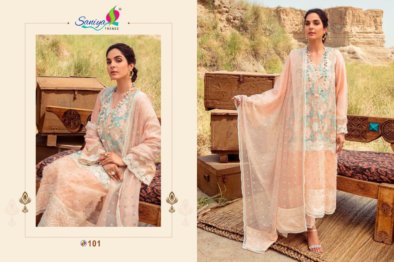 Saniya Crimson Lawn 2021 Cambric Pakistani Salwar Kameez Catalog