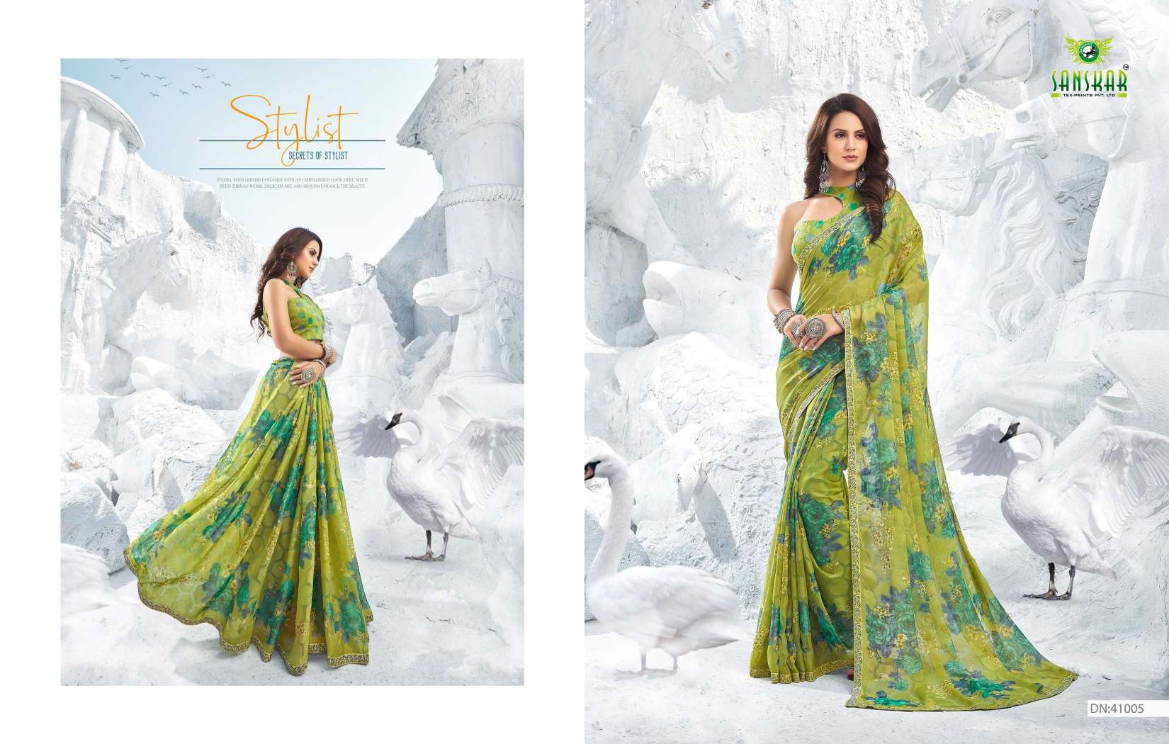 Sanskar Kohinoor Casual Wear Printed Saree Catalog