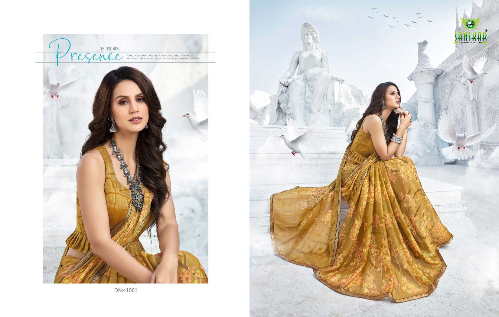 Sanskar Kohinoor Casual Wear Printed Saree Catalog