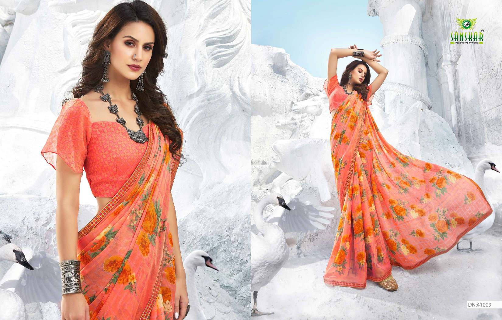 Sanskar Kohinoor Casual Wear Printed Saree Catalog
