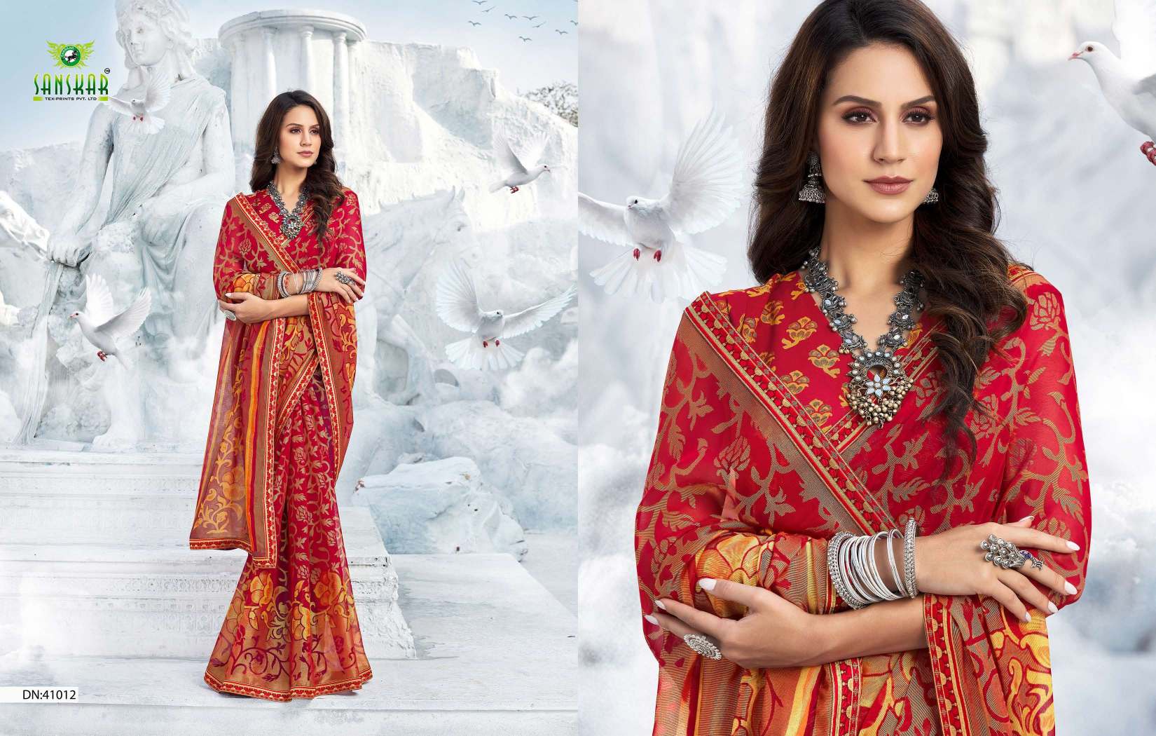 Sanskar Kohinoor Casual Wear Printed Saree Catalog