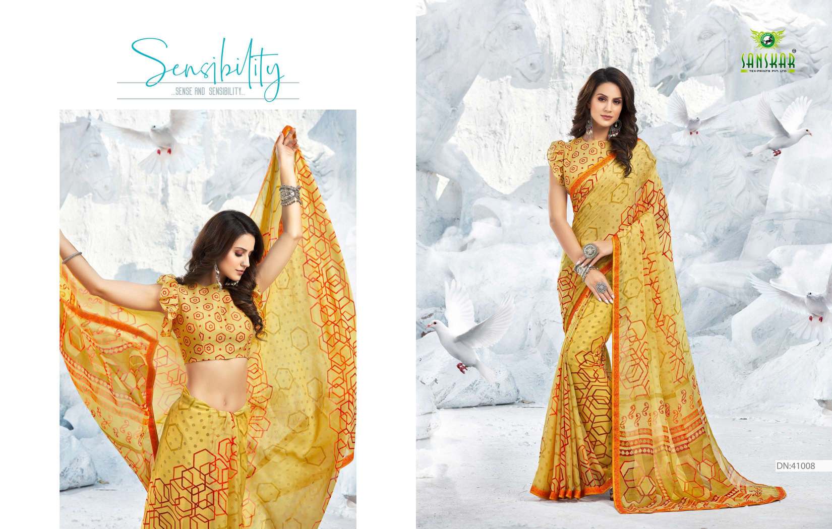 Sanskar Kohinoor Casual Wear Printed Saree Catalog
