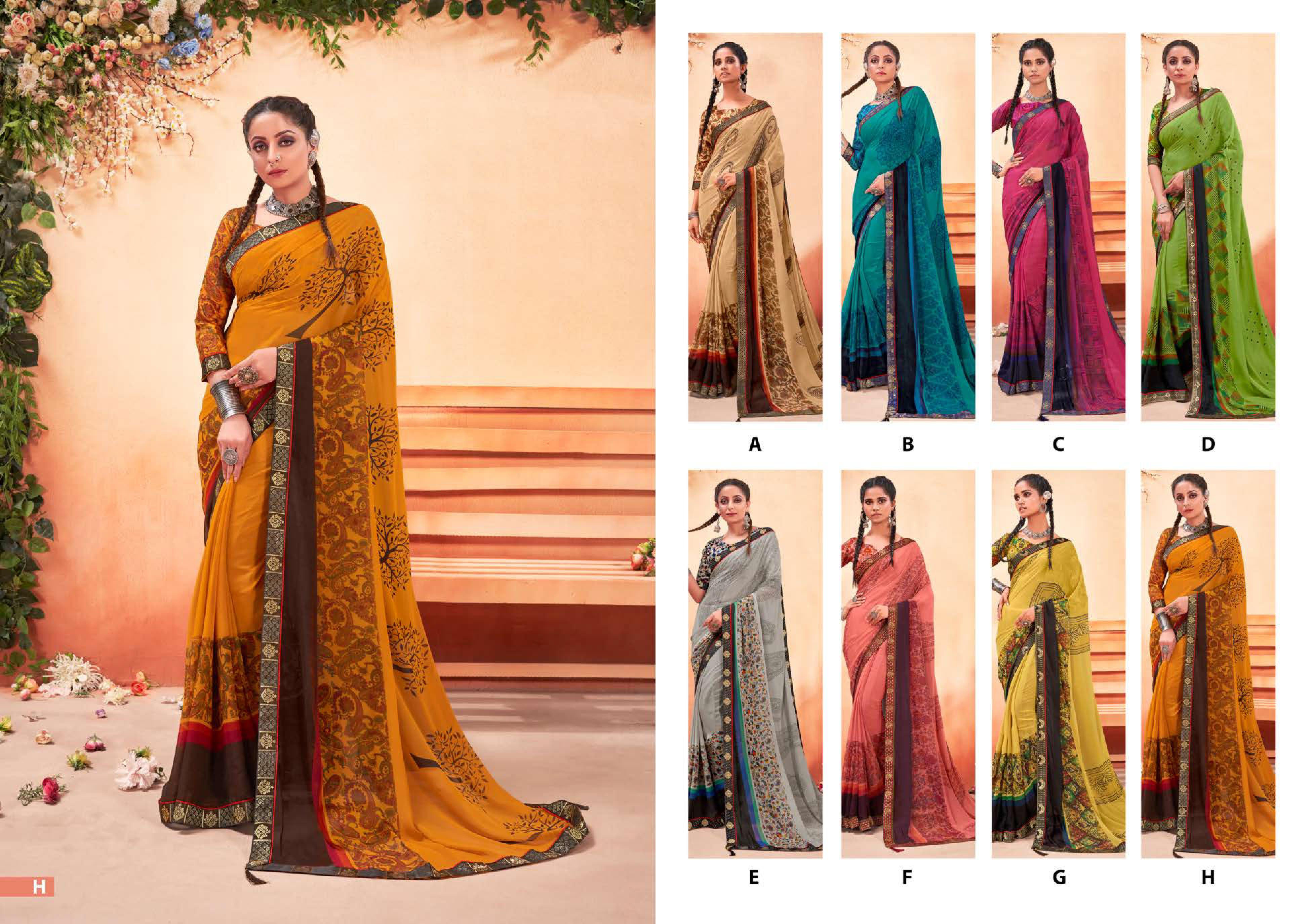 Shravya Dangal Fancy Casual Wear Saree Catalog