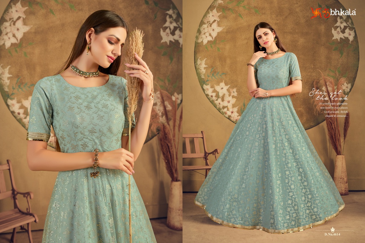 Shubhkala Flory  Vol  16 Exclusive Designer Ladies Gown Collection
