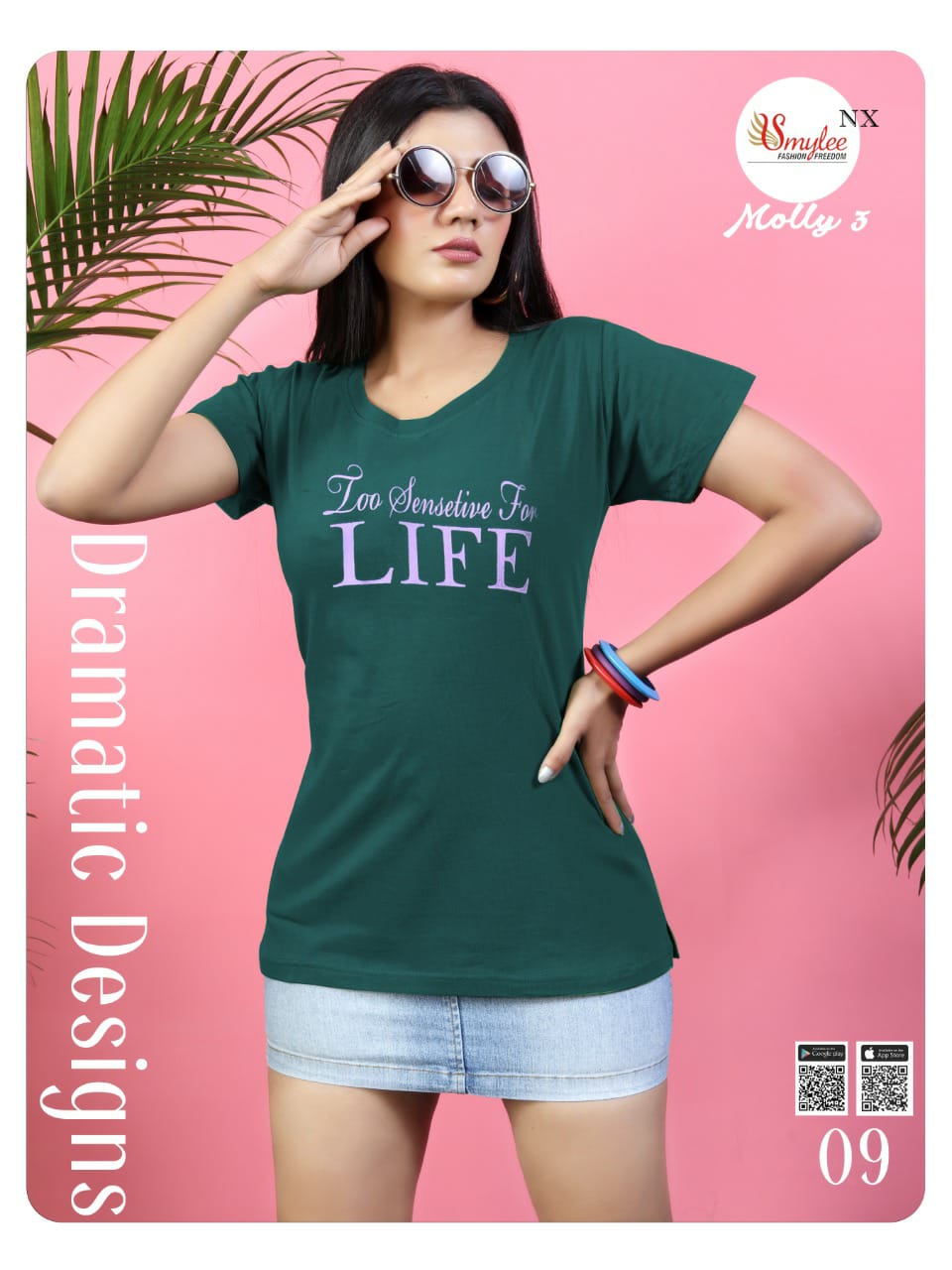 Smylee Molly  Vol 3 Shinker Hosiery Long T Shirt Catalog