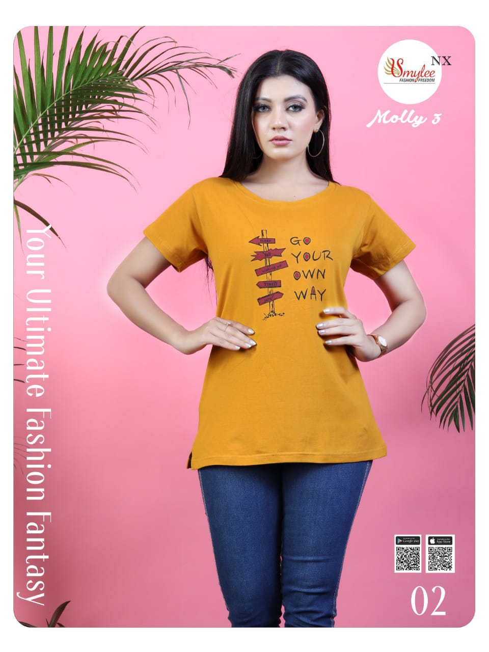 Smylee Molly  Vol 3 Shinker Hosiery Long T Shirt Catalog
