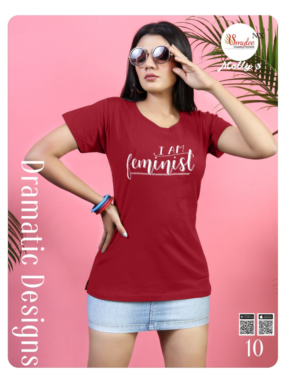 Smylee Molly  Vol 3 Shinker Hosiery Long T Shirt Catalog