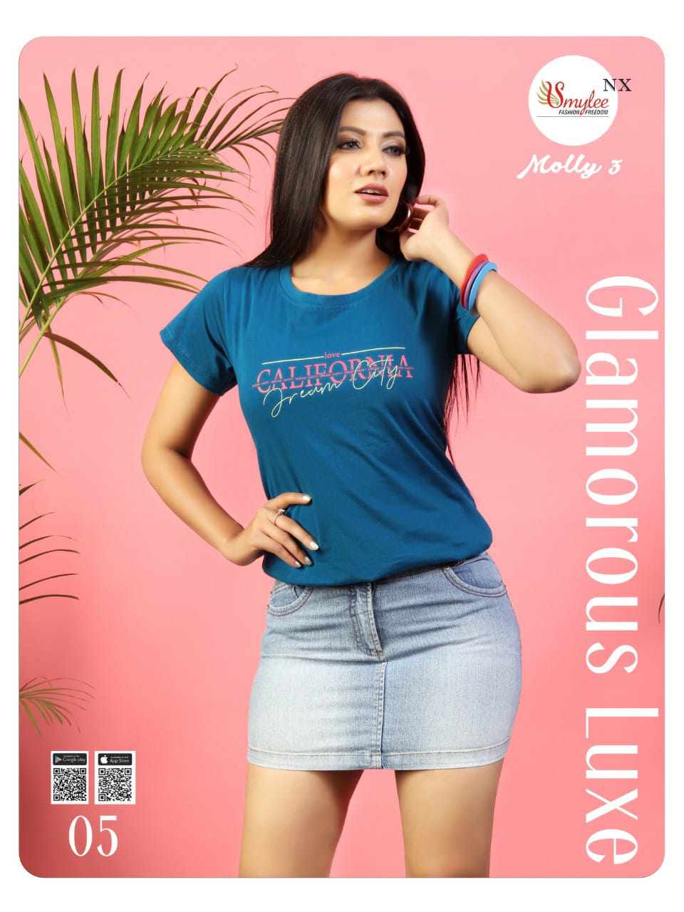Smylee Molly  Vol 3 Shinker Hosiery Long T Shirt Catalog