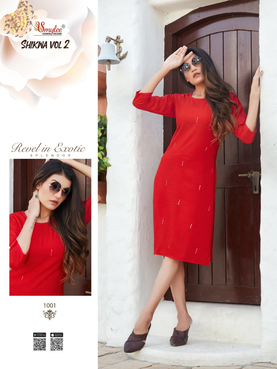 Smylee  Shikwa Vol 2 Buy Casual Kurtis Online In India At Best Rate