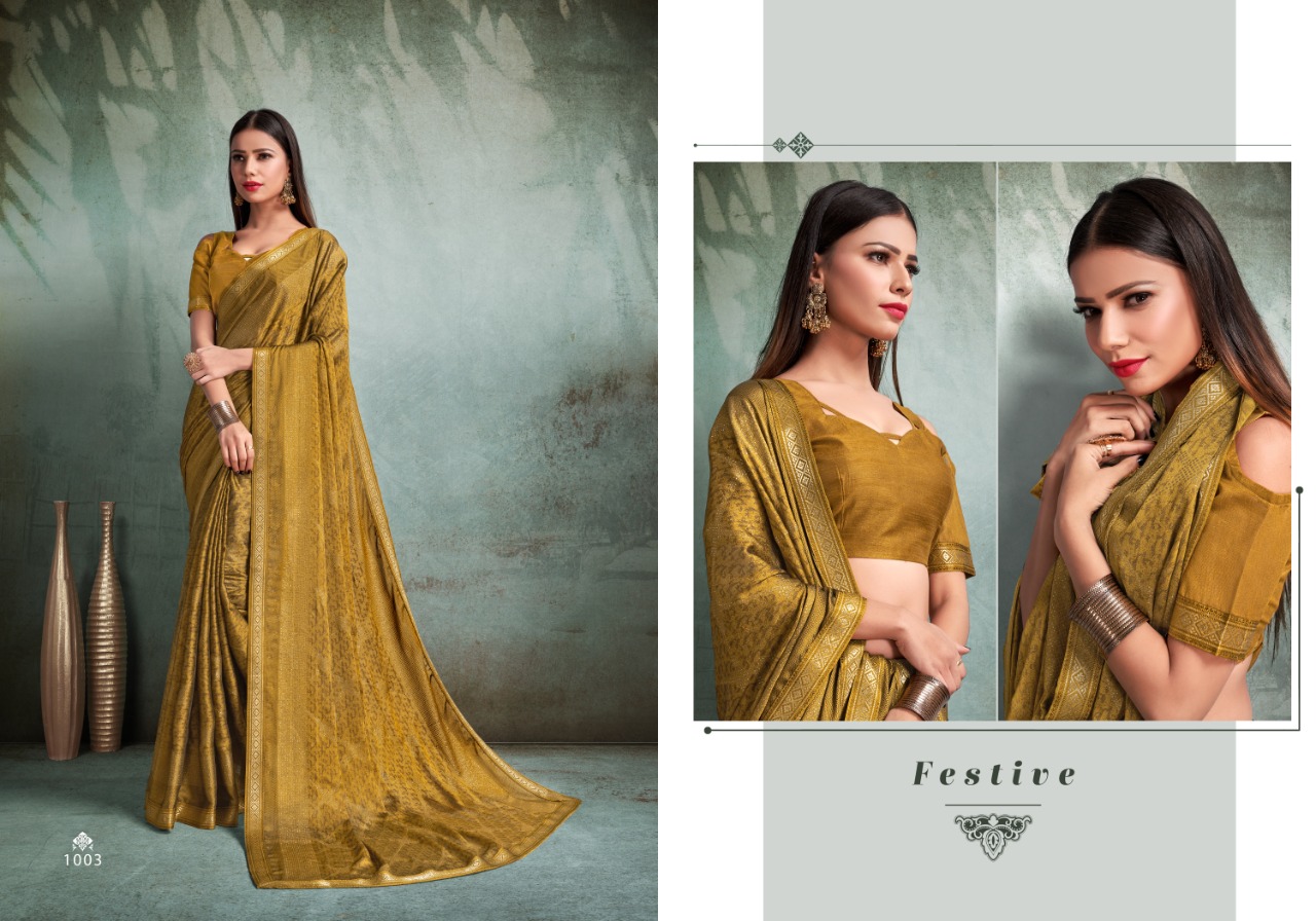 Swastik Classic Vol 1 Casual Wear Printed Sarees Catalog