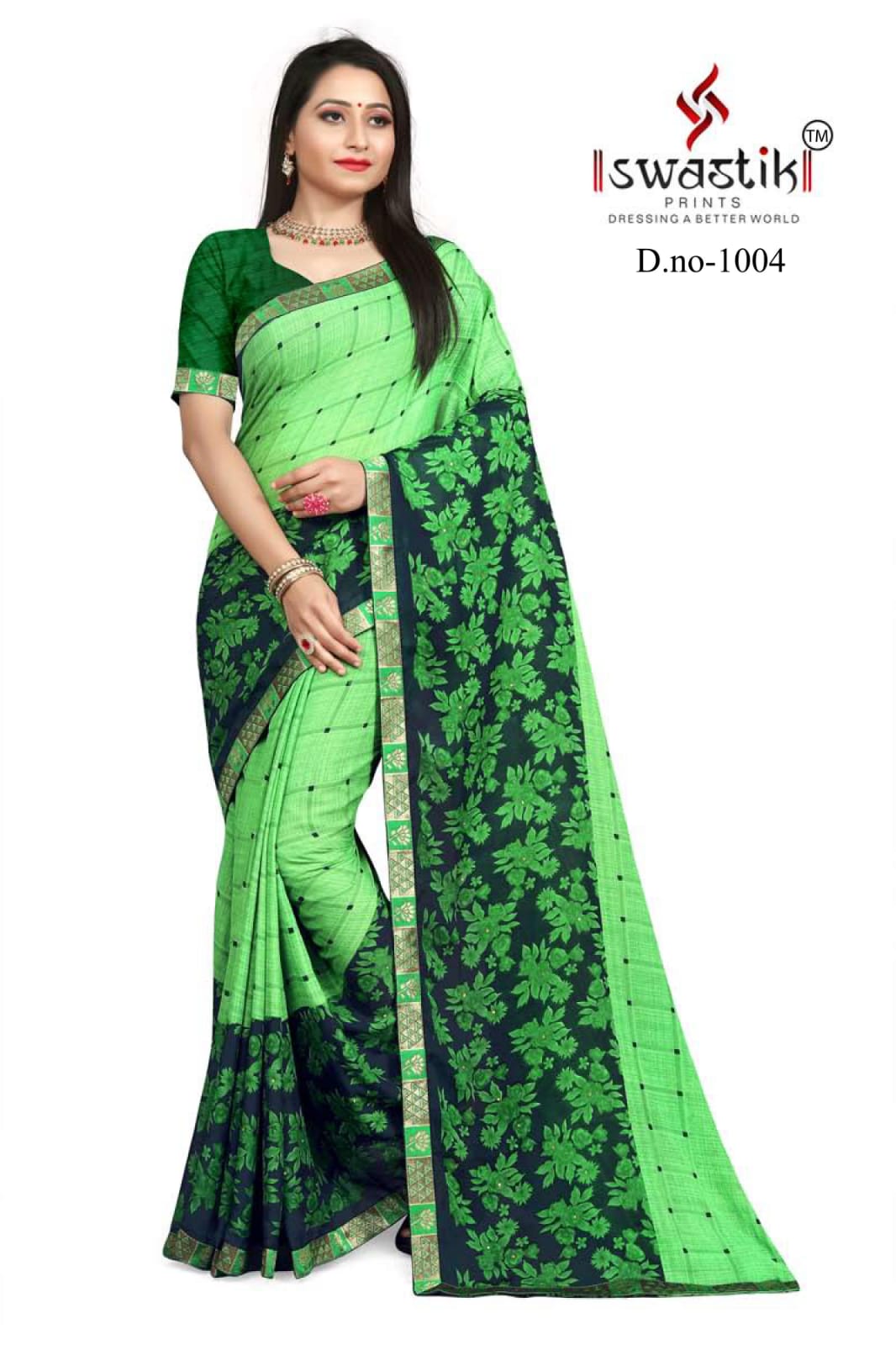 Swastik  Dulhan Vol 1  Casual Wear Printed Sarees Catalog