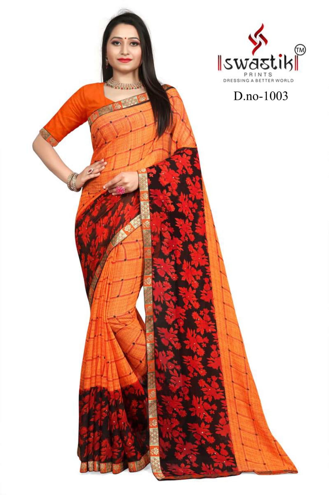 Swastik  Dulhan Vol 1  Casual Wear Printed Sarees Catalog
