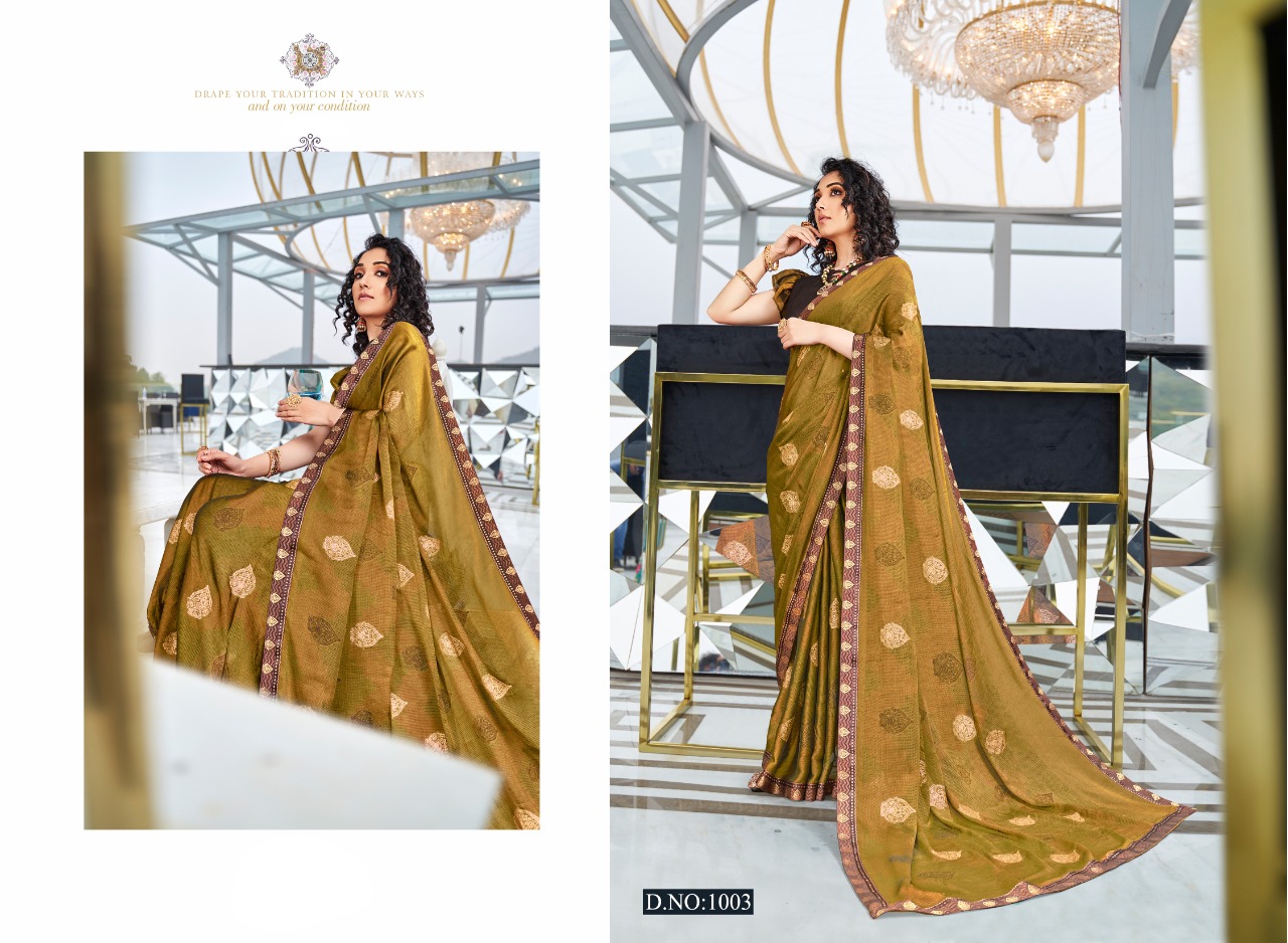 Swastik Firangi  Casual Wear Printed Sarees Catalog