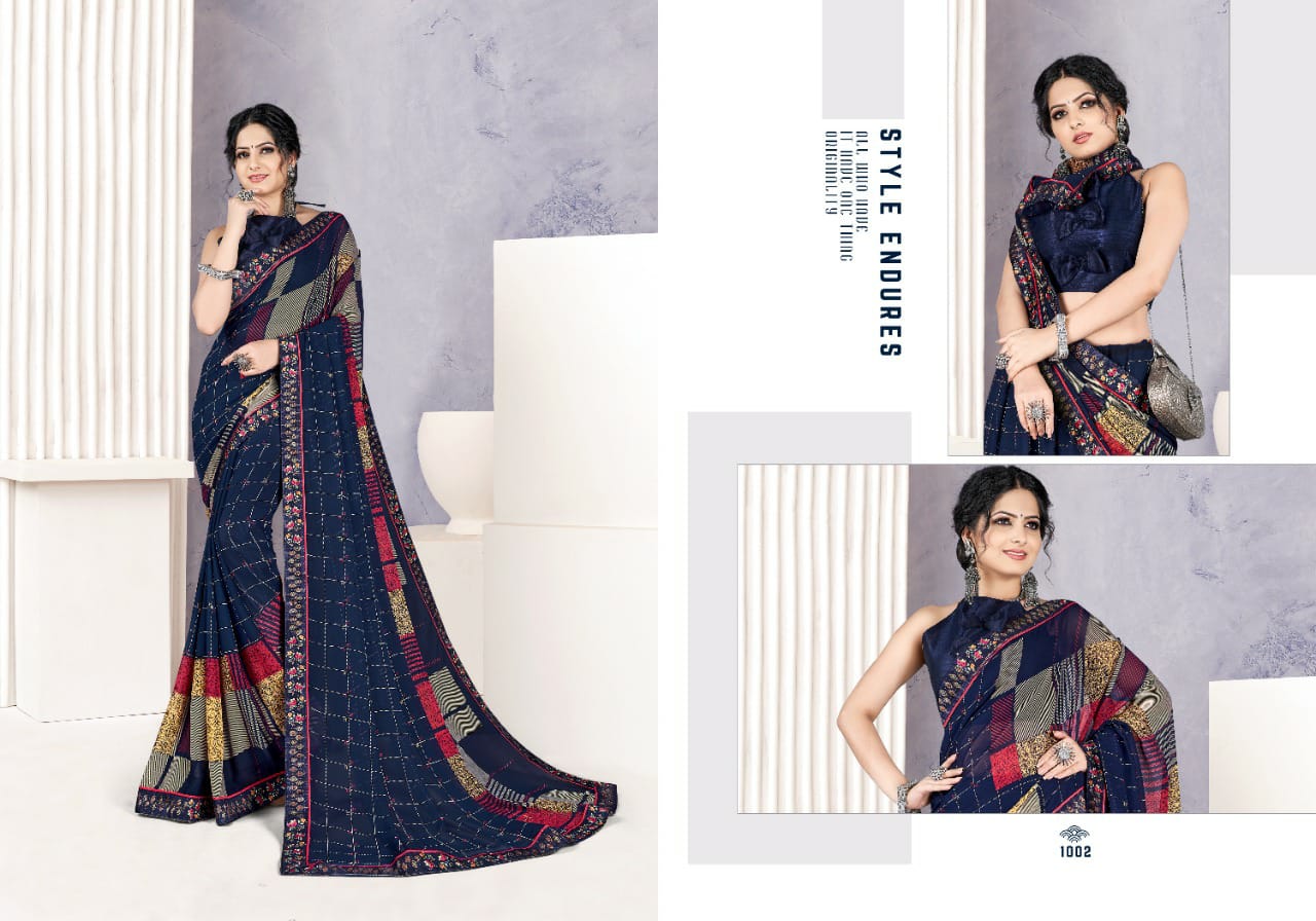 Swastik Hoor  Vol 1  Casual Wear Printed Sarees Catalog