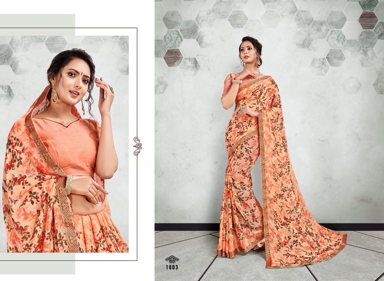 Swastik Jackpot Vol 1  Casual Wear Printed Sarees Catalog