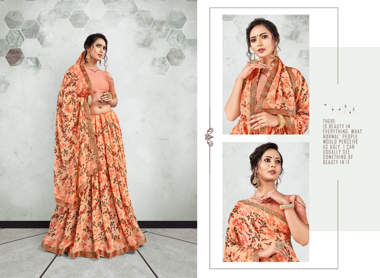 Swastik Jackpot Vol 1  Casual Wear Printed Sarees Catalog