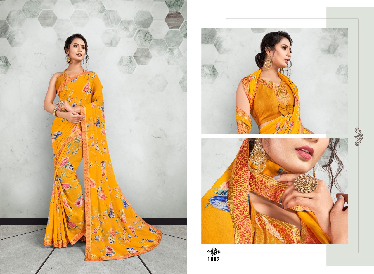 Swastik Jackpot Vol 1  Casual Wear Printed Sarees Catalog