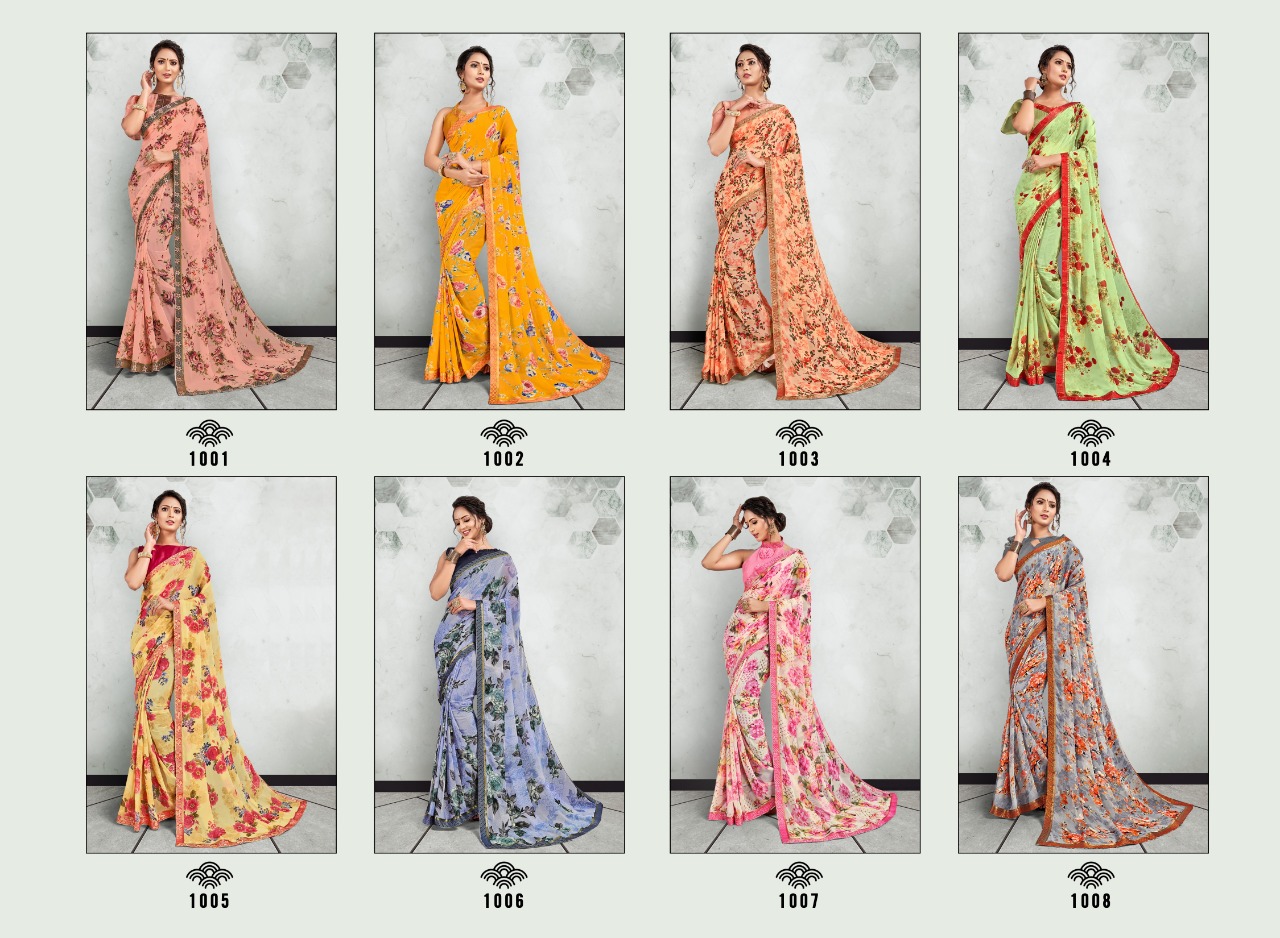 Swastik Jackpot Vol 1  Casual Wear Printed Sarees Catalog