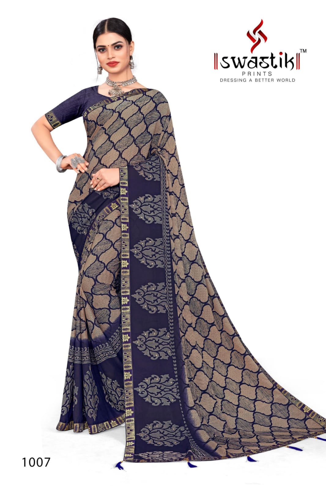 Swastik Janki Vol 1  Casual Wear Printed Sarees Catalog