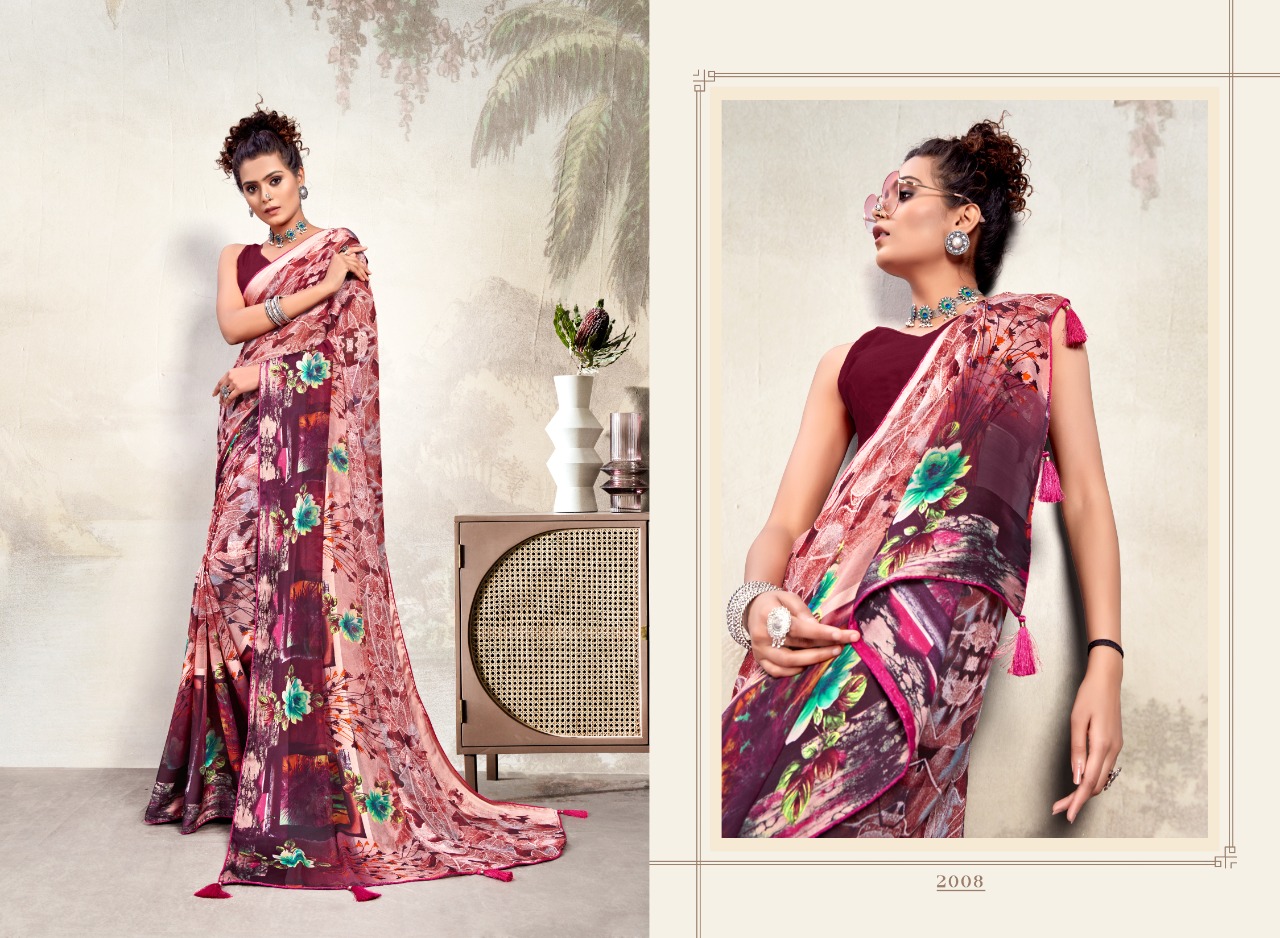 Swastik Kangan  Vol 2  Casual Wear Printed Sarees Catalog