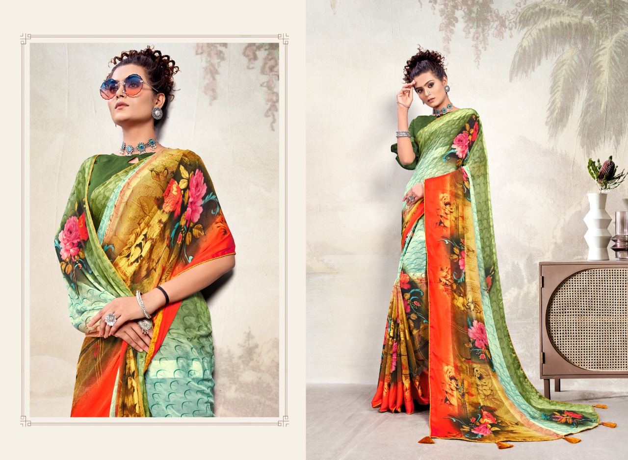 Swastik Kangan  Vol 2  Casual Wear Printed Sarees Catalog