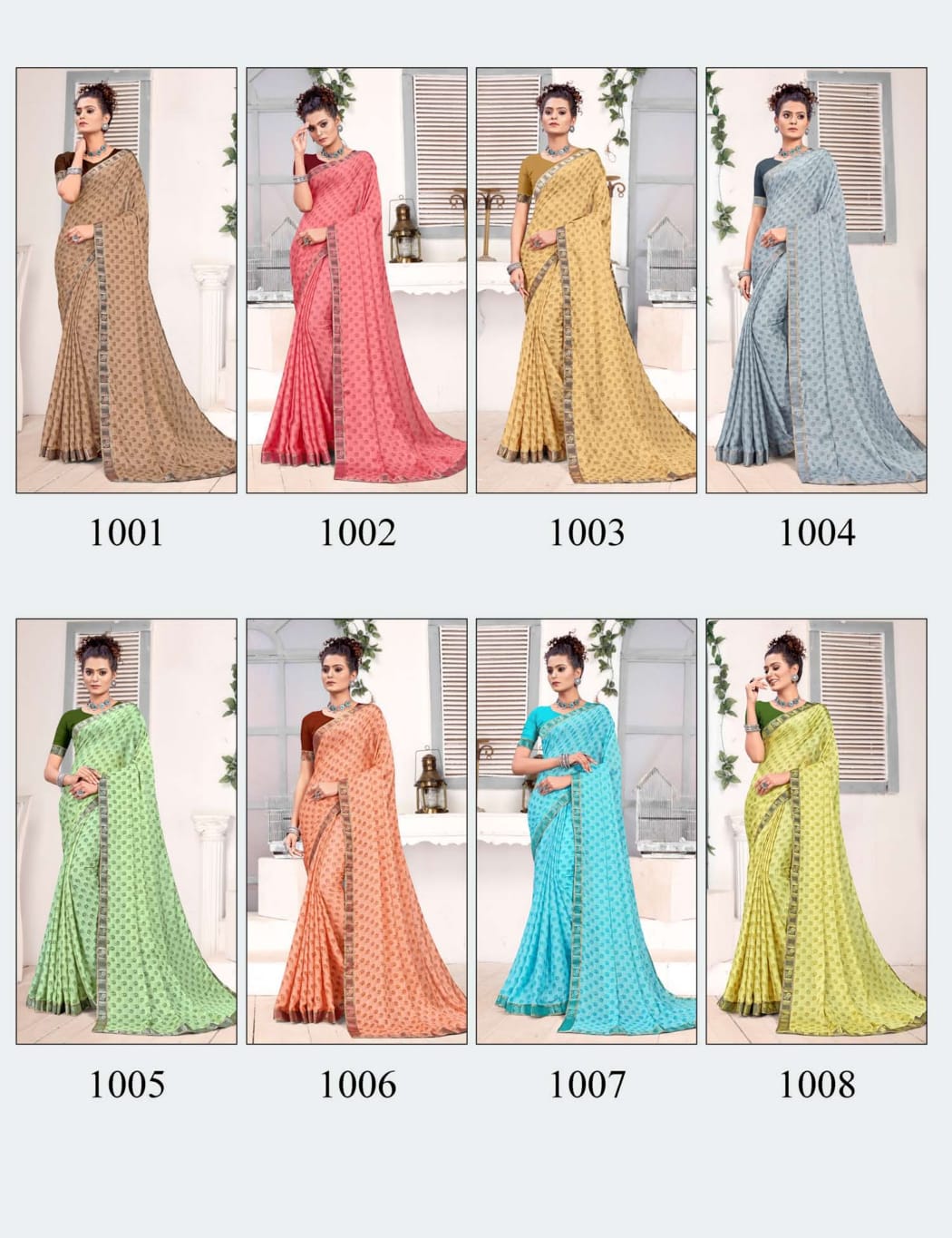 Swastik Muskan Vol 1  Casual Wear Printed Sarees Catalog