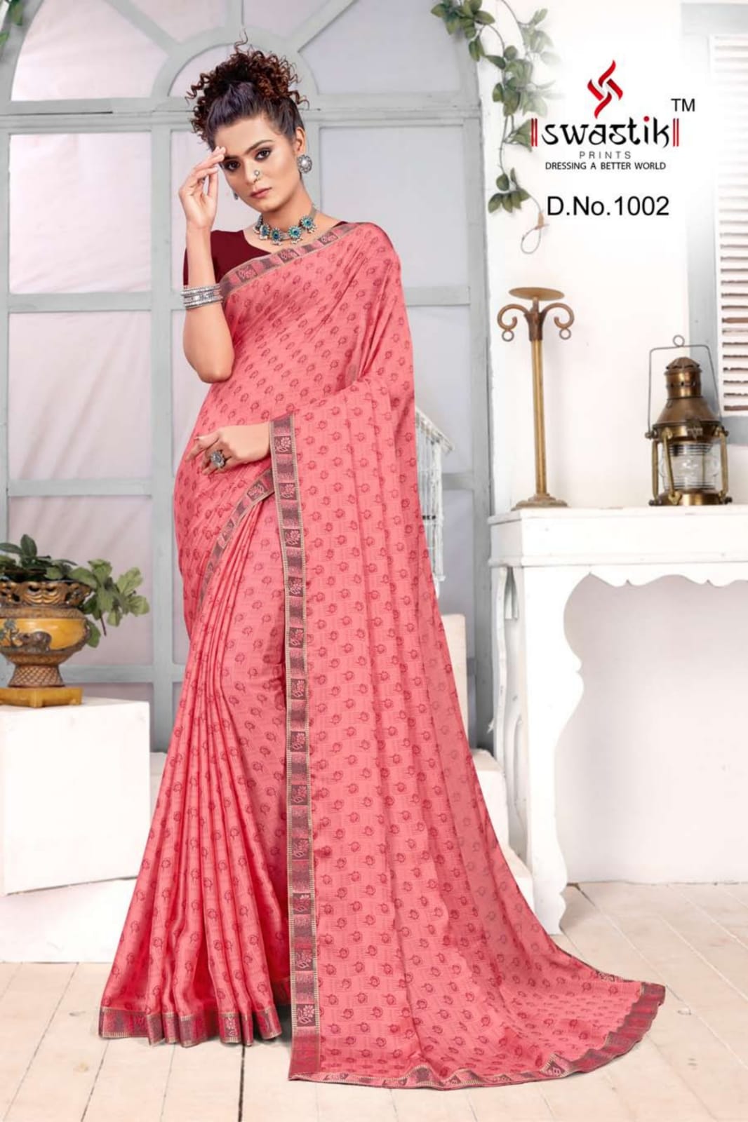 Swastik Muskan Vol 1  Casual Wear Printed Sarees Catalog