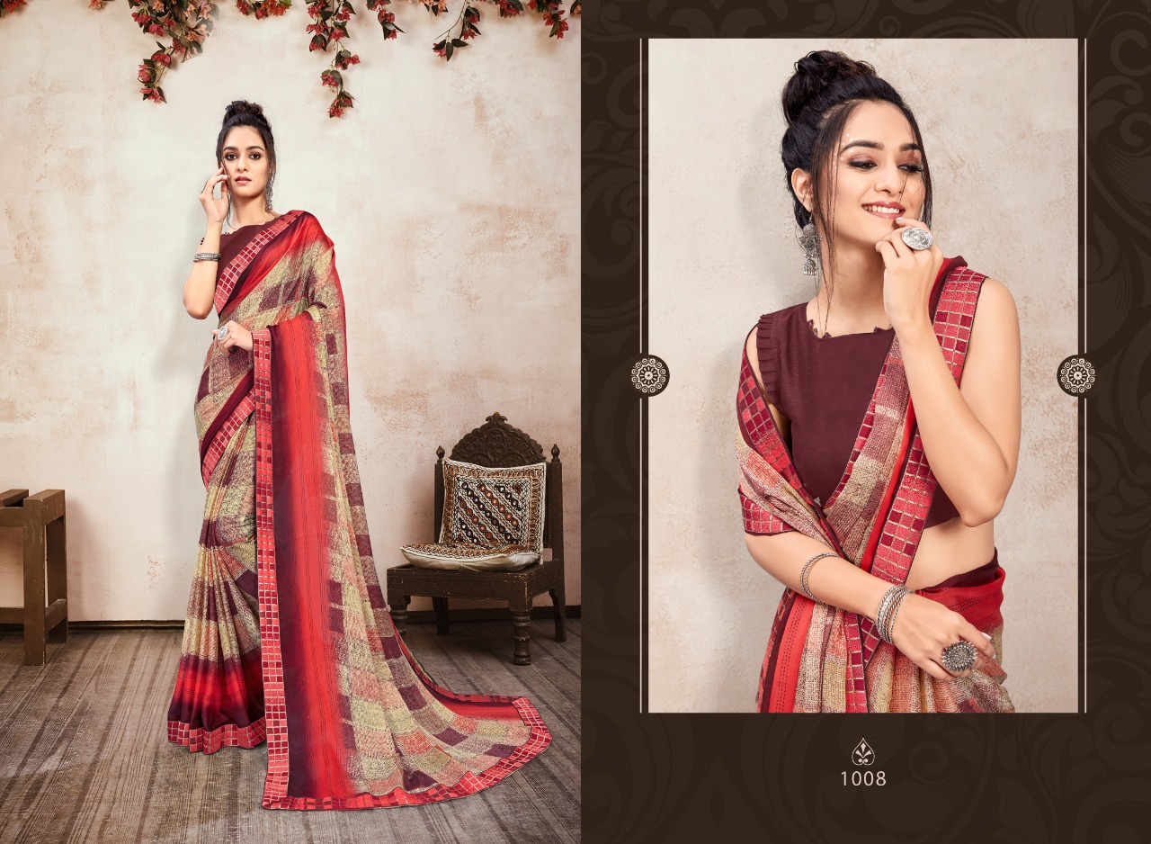 Swastik Narayani  Casual Wear Printed Sarees Catalog