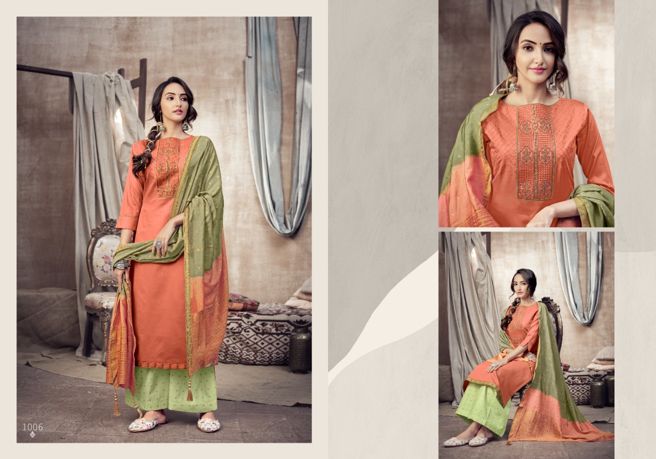 Sweety Khushboo Dress Materials Buy  Jam Silk Cotton Suit Manufacturer From Surat