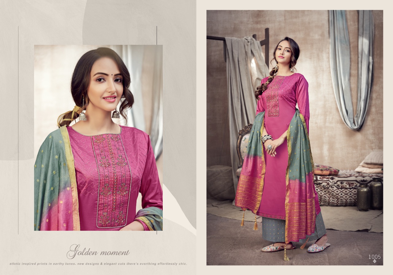 Sweety Khushboo Dress Materials Buy  Jam Silk Cotton Suit Manufacturer From Surat