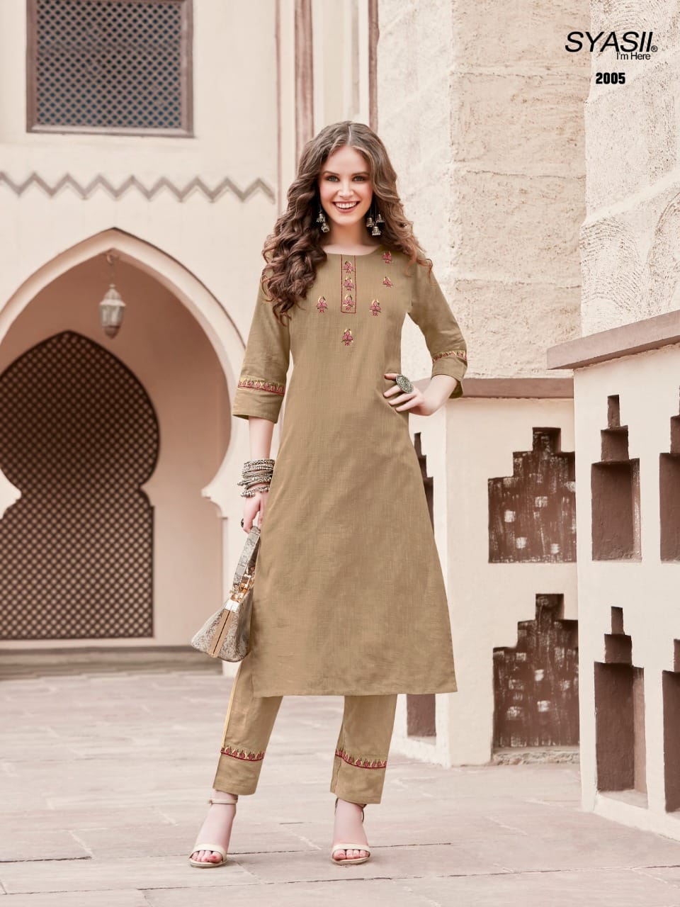 Syasii Pure Vol 2 Fancy Wear Kurtis With Bottom Catalog