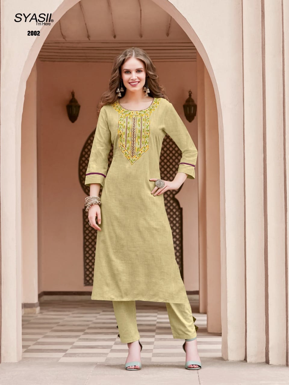 Syasii Pure Vol 2 Fancy Wear Kurtis With Bottom Catalog