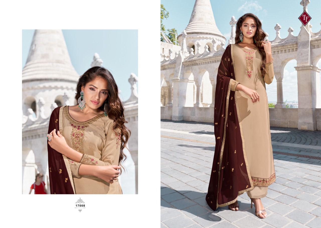 Tanishk Royal Silk  Vol 12 Pure French Designer Dress Material Catalog