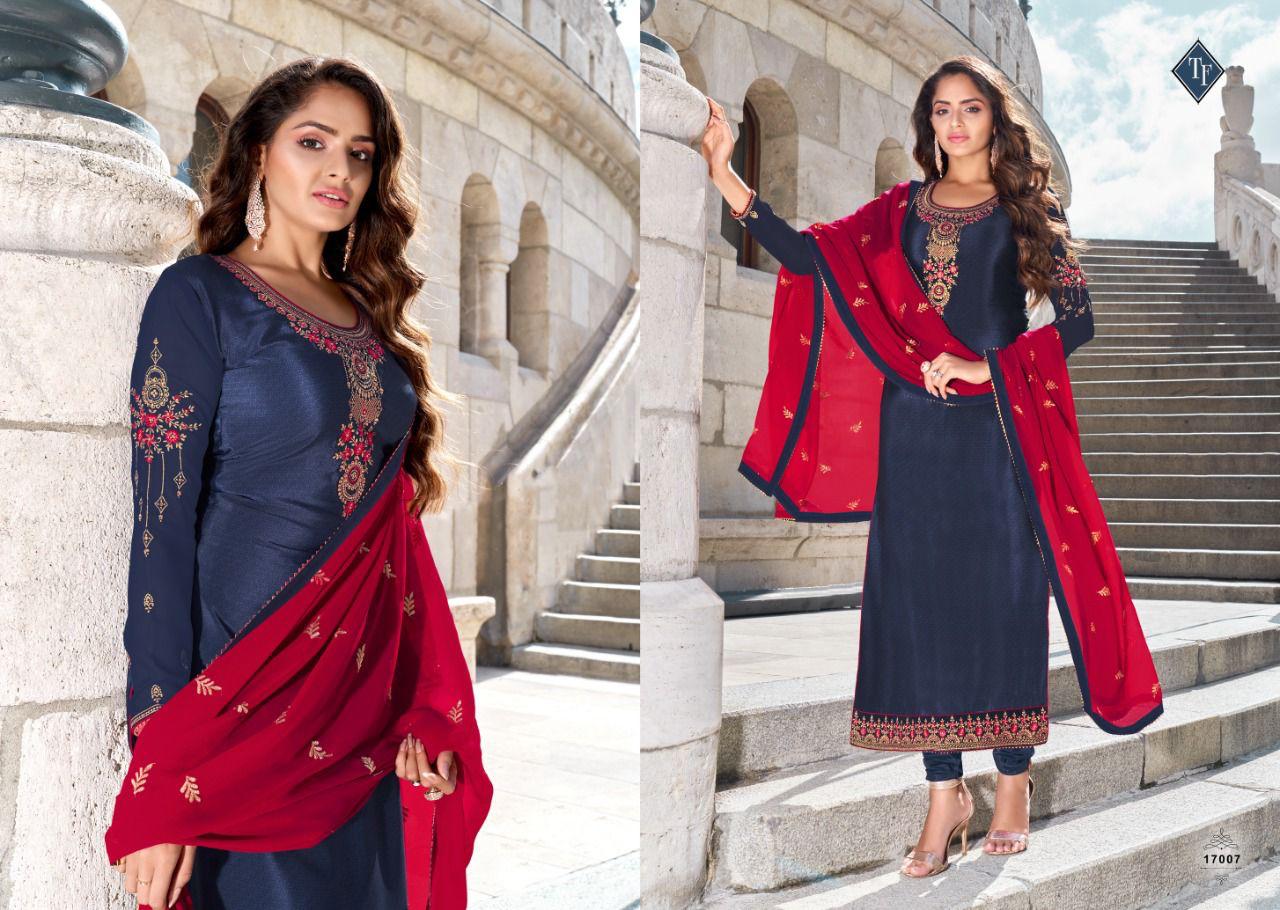Tanishk Royal Silk  Vol 12 Pure French Designer Dress Material Catalog