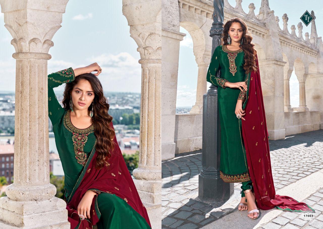 Tanishk Royal Silk  Vol 12 Pure French Designer Dress Material Catalog