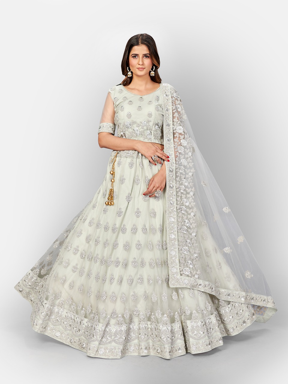 Urva  Grey Color Lehenga Choli Buy Latest And Designer  Wedding Wear Lehenga Collection