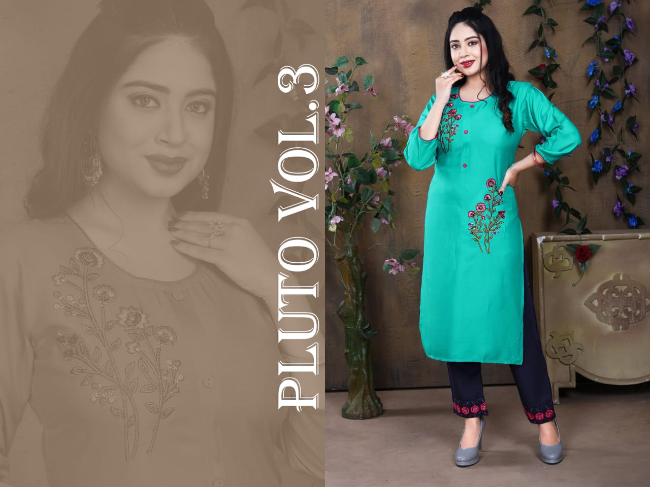 Premnath Pluto Vol.3 2pc Kurti