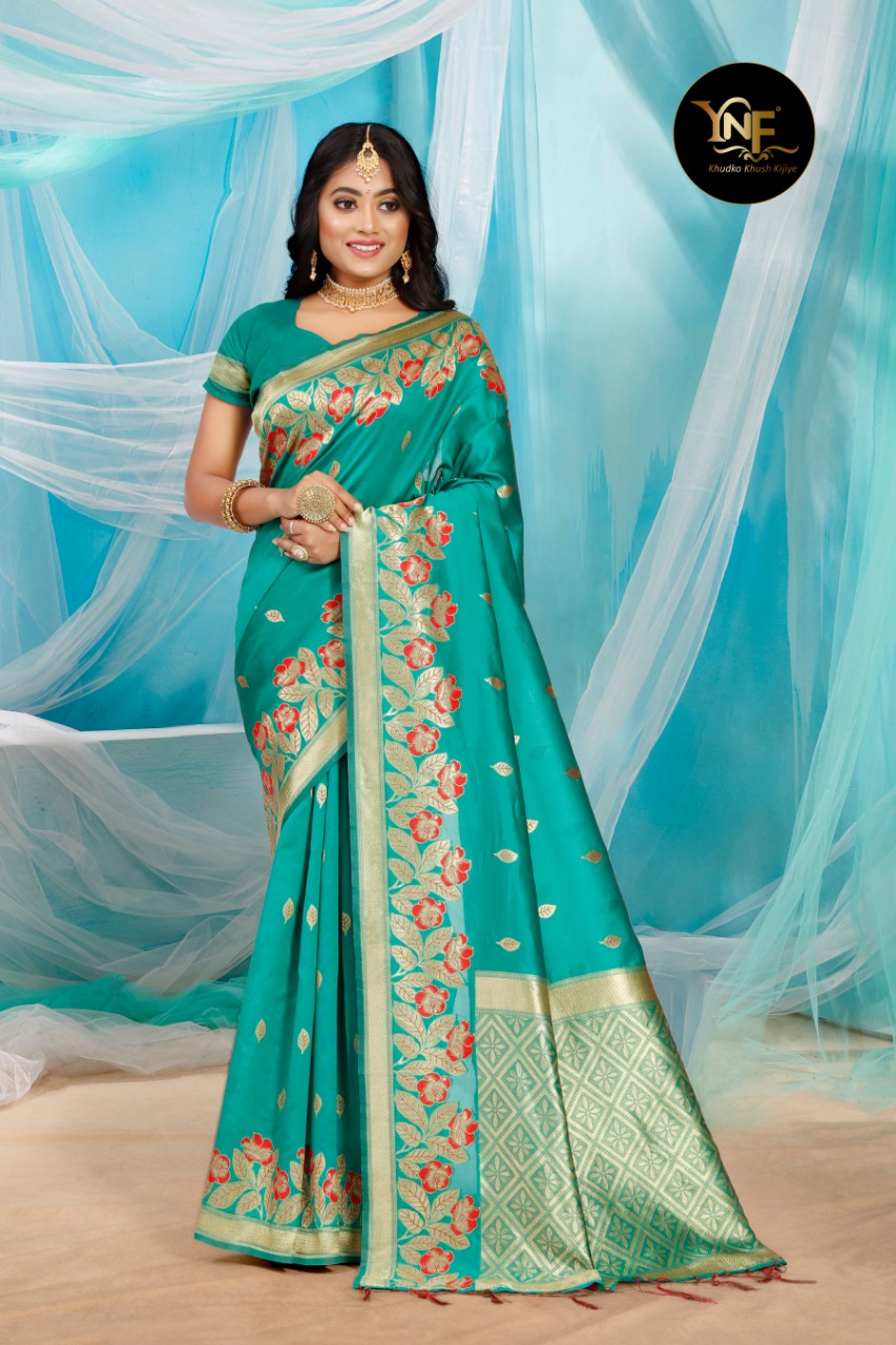 NEW DESIGNER GORGETTE SAREE COLLECTION at Rs.1099/Piece in surat offer by  ADT World