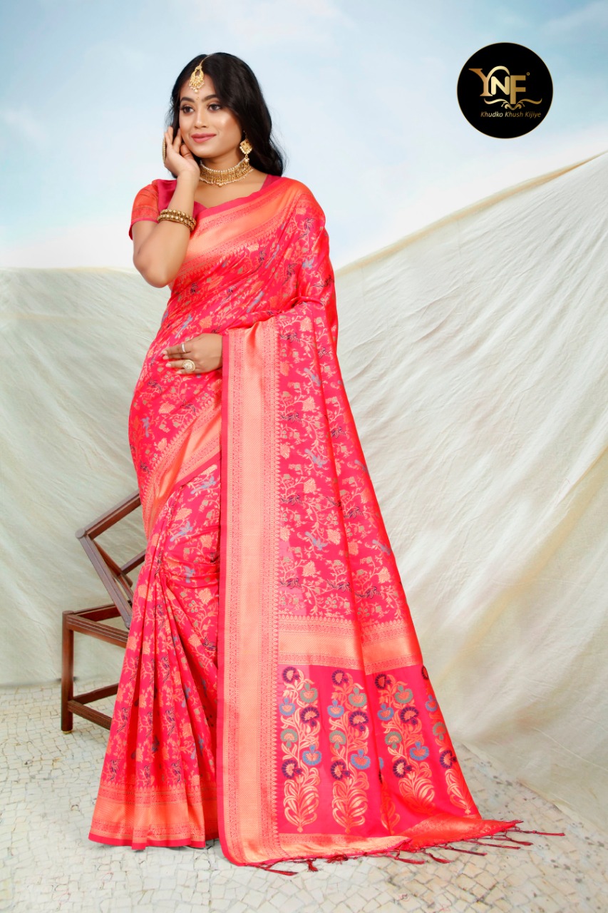 Ynf  Mogra Silk Buy Latest Designer Silk Saree Catalog