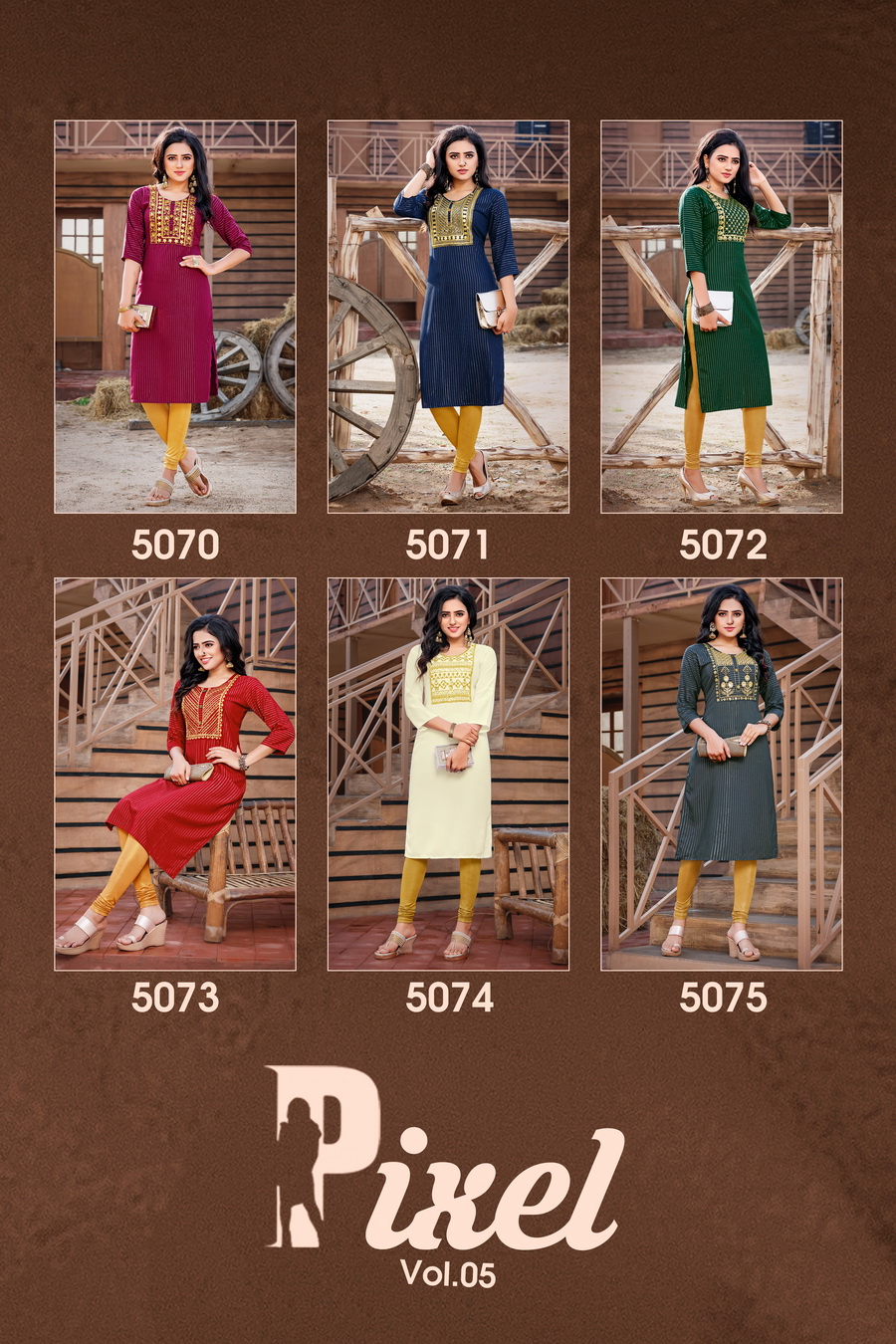 Premnath Pixel Vol.5 Fancy Designer Party Wear Kurtis