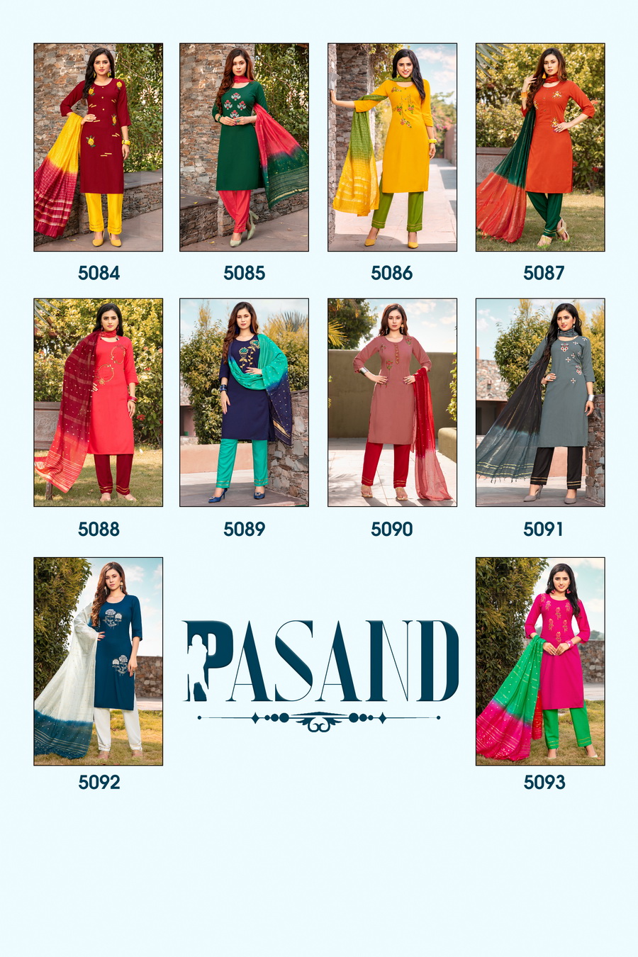Premnath Pasand 3pc Kurti Pant With Duppatta Designer Pc.