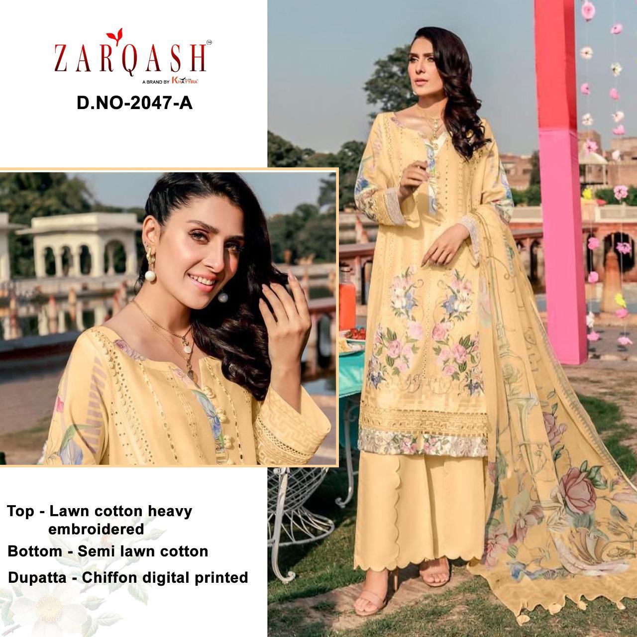 Zarqash Rouche Vol 2 Festive Wear Pakisatni Salwar  Suits Catalog
