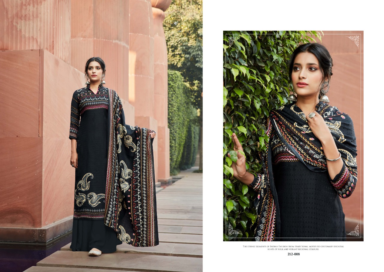 Zulfat Winter Breeze Vol 4 Designer Pashmina Digital Printed Buy Pashmina Women's Dress Materials