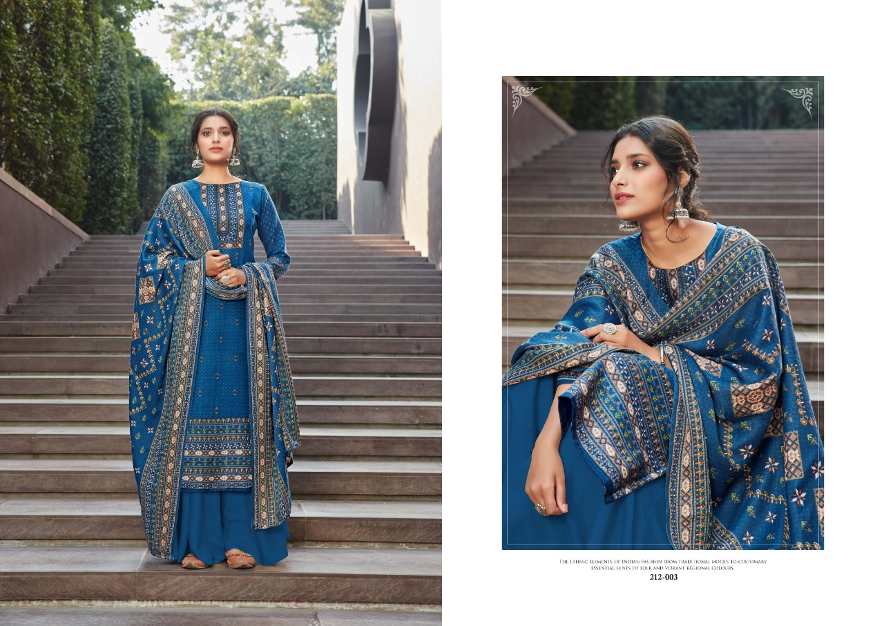 Zulfat Winter Breeze Vol 4 Designer Pashmina Digital Printed Buy Pashmina Women's Dress Materials